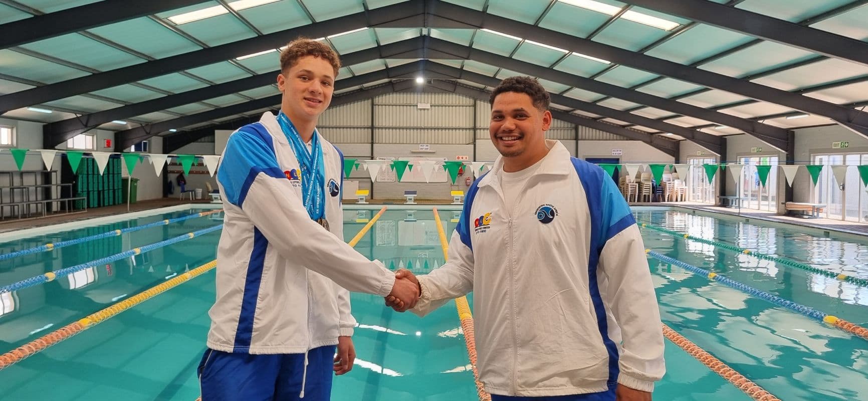 Image for Curro Langebaan’s Kyle Snyder strikes gold (and records) at African Aquatics Zone IV
